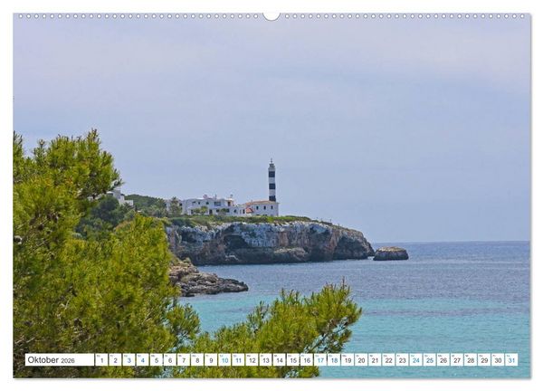 Produktbild: Mallorca - Azurblaues Mittelmeer zum Tr&auml;umen (Wandkalender 2026 DIN A2 quer), CALVENDO Monatskalender
