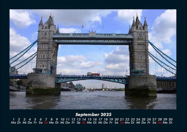 Produktbild: London 2025 Fotokalender DIN A4