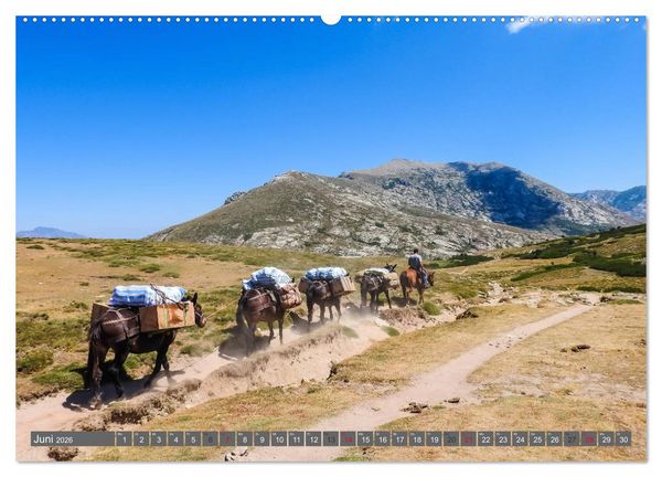 Produktbild: Weitwandern auf Korsika GR 20 (hochwertiger Premium Wandkalender 2026 DIN A2 quer), Kunstdruck in Hochglanz