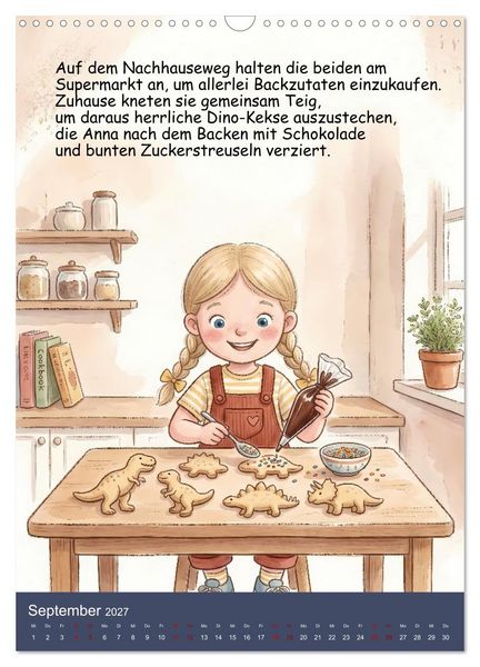 Produktbild: Sebastian - der nicht teilen wollte (Wandkalender 2027 DIN A3 hoch), CALVENDO Monatskalender