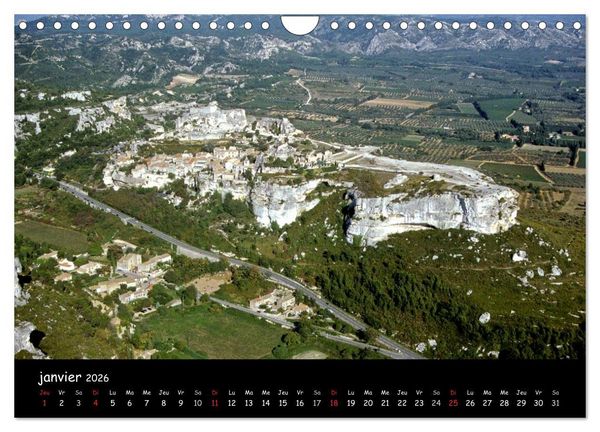 Produktbild: Les Baux de Provence Un des plus beaux villages de France (Calendrier mural 2026 DIN A4 vertical), CALVENDO calendrier mensuel