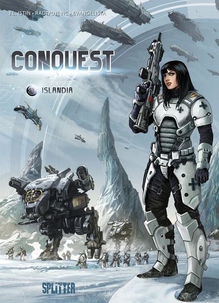 Conquest. Band 1, Gebundene Ausgabe von Jean-Luc Istin, Splitter-Verlag, 978-3-96219-381-2
