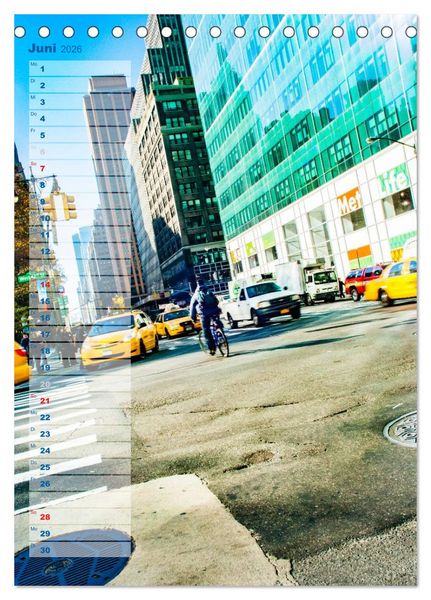 Produktbild: New York - Blickwinkel (Tischkalender 2026 DIN A5 hoch), CALVENDO Monatskalender