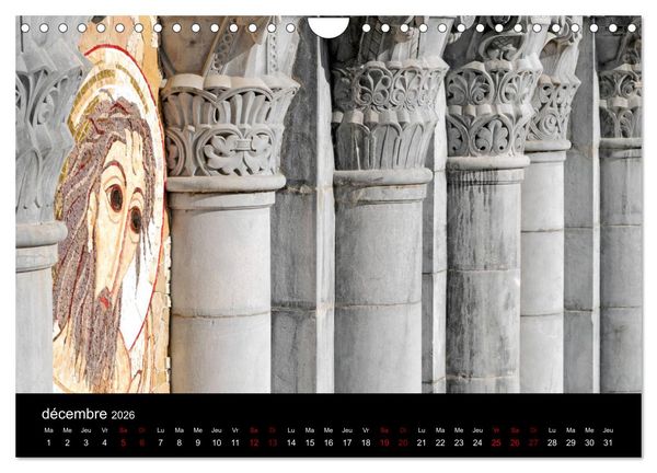 Produktbild: Un jour Lourdes (Calendrier mural 2026 DIN A4 vertical), CALVENDO calendrier mensuel