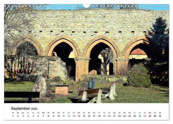 Produktbild: Die Stra&szlig;e der Romanik (Wandkalender 2026 DIN A3 quer), CALVENDO Monatskalender