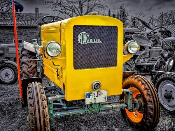 Produktbild: Oldtimer Traktor Miag (Puzzle)
