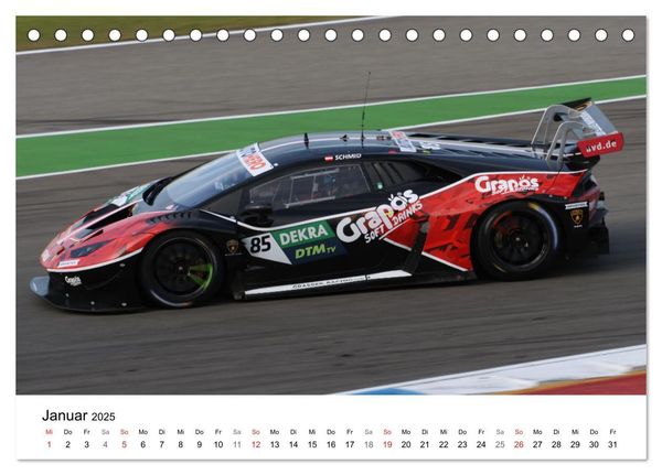 Produktbild: Motorsport aus Sant&rsquo;Agata (Tischkalender 2025 DIN A5 quer), CALVENDO Monatskalender