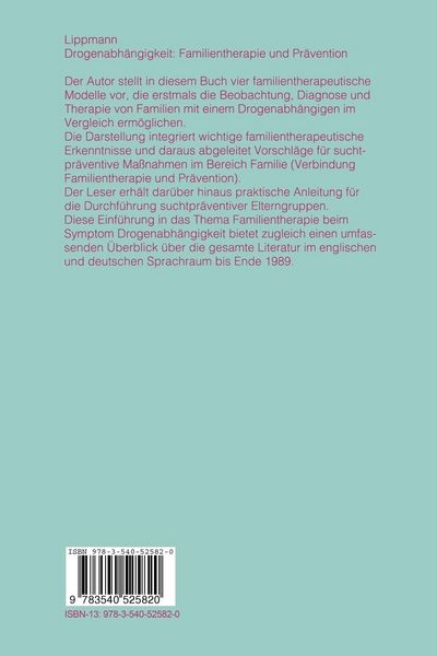 Produktbild: Drogenabh&auml;ngigkeit: Familientherapie und Pr&auml;vention