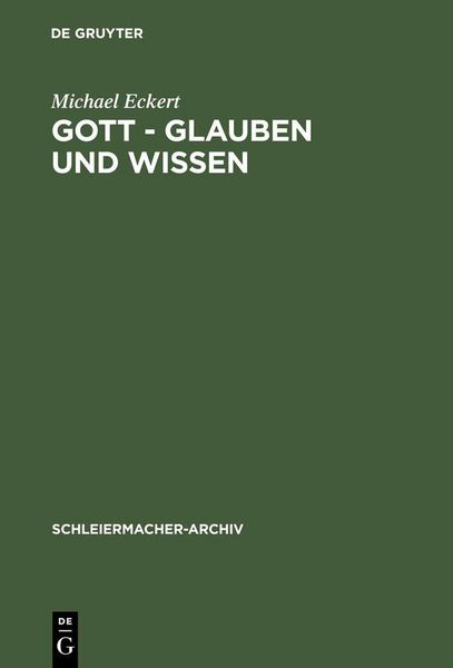 Produktbild: Gott - Glauben und Wissen