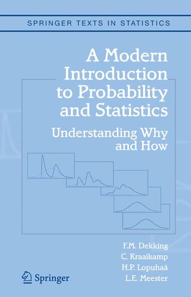 Produktbild: A Modern Introduction to Probability and Statistics