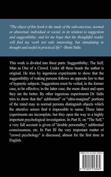 Produktbild: The psychology of suggestion