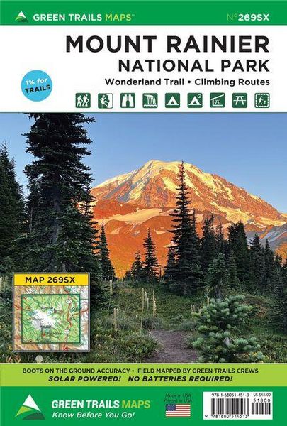 Produktbild: Mount Rainier Wonderland Climbing, Wa No. 269sx