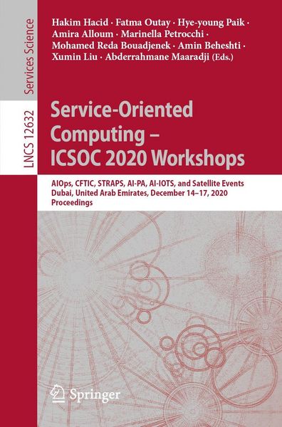 Produktbild: Service-Oriented Computing - ICSOC 2020 Workshops