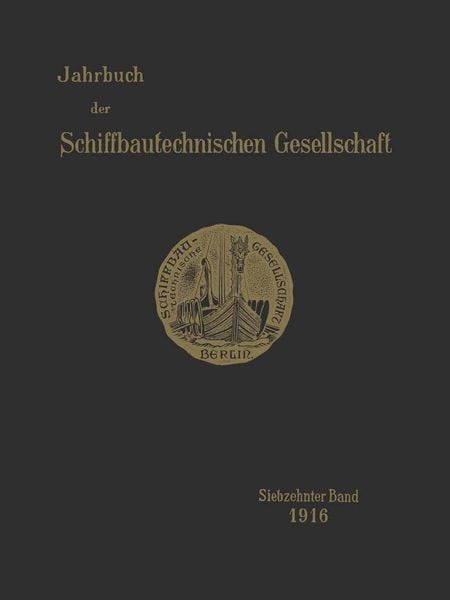 Produktbild: Jahrbuch der Schiffbautechnischen Gesellschaft