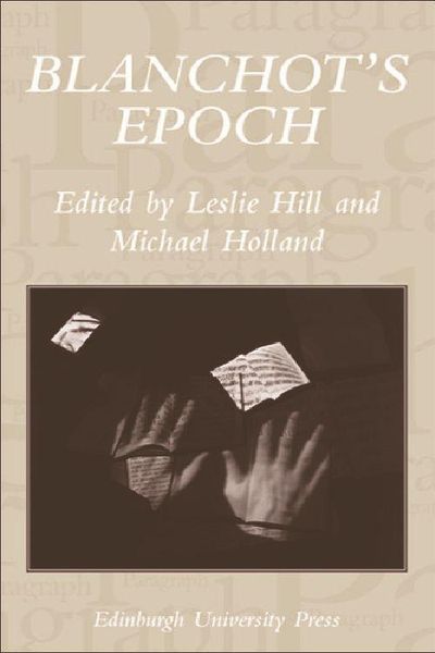 Produktbild: Blanchot's Epoch