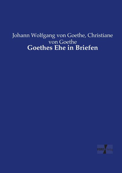 Produktbild: Goethes Ehe in Briefen