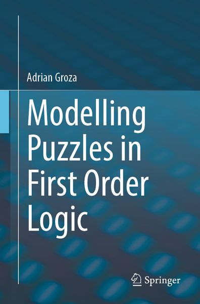 Produktbild: Modelling Puzzles in First Order Logic