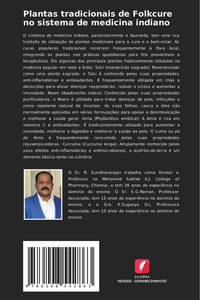 Produktbild: Plantas tradicionais de Folkcure no sistema de medicina indiano