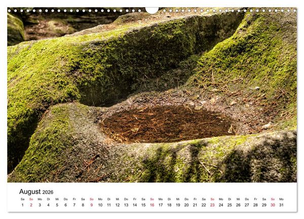 Produktbild: Granitwelten im Waldviertel (Wandkalender 2026 DIN A3 quer), CALVENDO Monatskalender