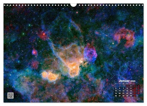 Produktbild: Neue Astrofotos von Stefan Ziegenbalg (Wandkalender 2026 DIN A3 quer), CALVENDO Monatskalender