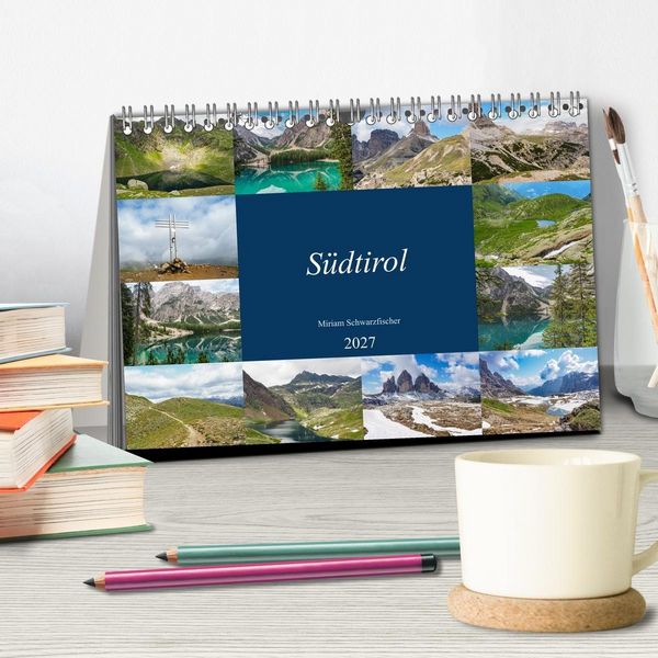 Produktbild: S&uuml;dtirol (Tischkalender 2027 DIN A5 quer), CALVENDO Monatskalender