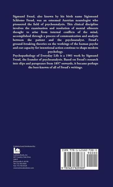 Produktbild: Psychopathology of Everyday Life