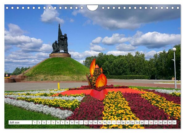 Produktbild: Stalinorgel und T-34 - Sowjetische Milit&auml;rhistorie (Wandkalender 2026 DIN A4 quer), CALVENDO Monatskalender