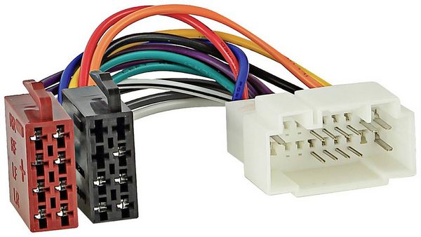 Produktbild: ACV 1131-02 ISO Radioadapterkabel Passend f&uuml;r (Auto-Marke): Honda, Acura, Fiat, Opel, Suzuki
