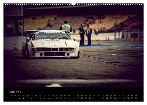 Produktbild: Classic BMW Racing (hochwertiger Premium Wandkalender 2025 DIN A2 quer), Kunstdruck in Hochglanz