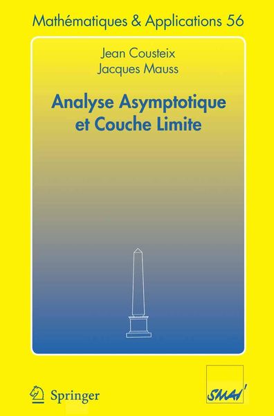 Produktbild: Analyse asymptotique et couche limite