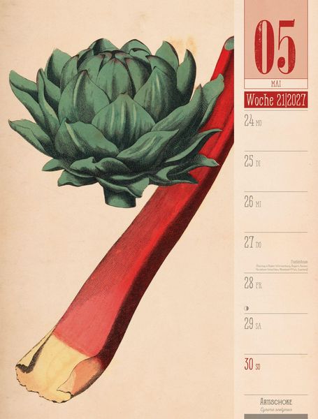 Produktbild: Culinarium Wochenplaner Kalender 2027 | K&uuml;che, Kr&auml;uter, Kurioses