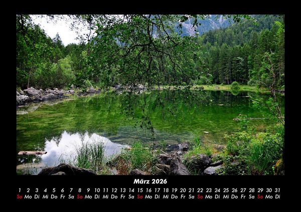 Produktbild: Naturlandschaften 2026 Fotokalender DIN A3