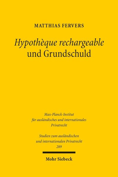 Produktbild: Hypoth&egrave;que rechargeable und Grundschuld