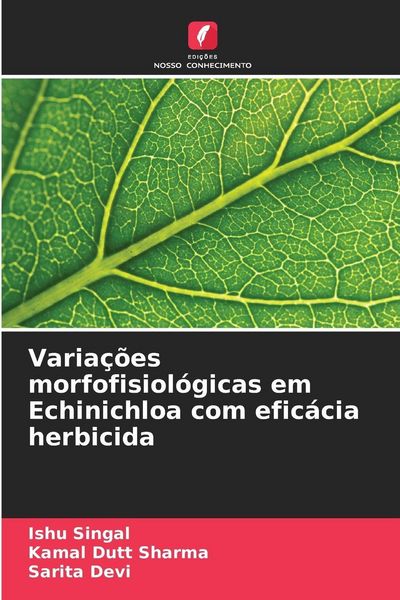 Produktbild: Varia&ccedil;&otilde;es morfofisiol&oacute;gicas em Echinichloa com efic&aacute;cia herbicida