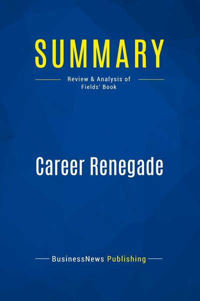 Produktbild: Summary: Career Renegade