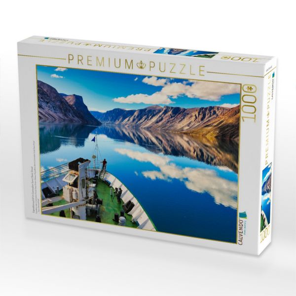 Produktbild: CALVENDO Puzzle Expeditionsschiff im Coronation Sund, Davis Street | 1000 Teile Lege-Gr&ouml;&szlig;e 64x48cm Foto-Puzzle f&uuml;r gl&uuml;ckliche Stunden