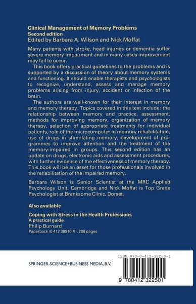 Produktbild: Clinical Management of Memory Problems