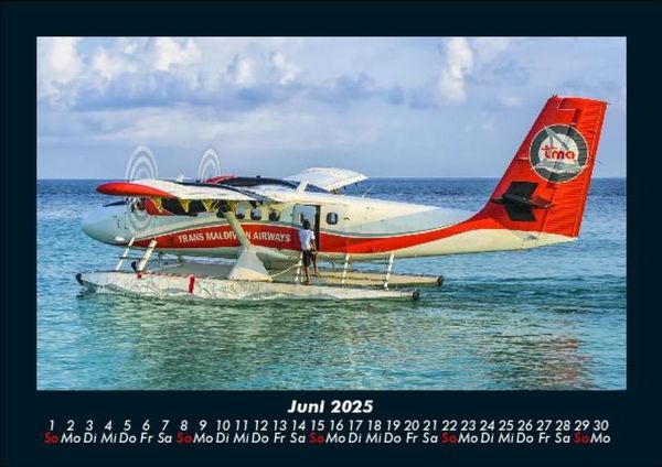 Produktbild: Flugzeuge 2025 Fotokalender DIN A5