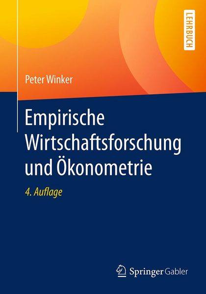 Produktbild: Empirische Wirtschaftsforschung und &Ouml;konometrie