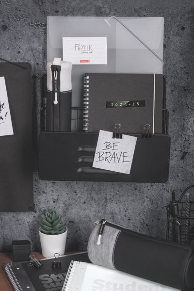 Produktbild: Brunnen Sammelmappe A4 FACT! silber