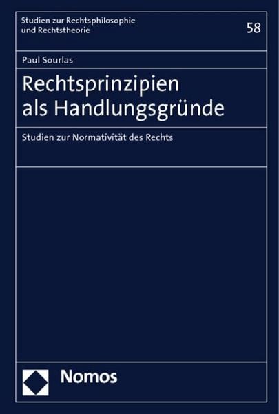 Produktbild: Rechtsprinzipien als Handlungsgr&uuml;nde
