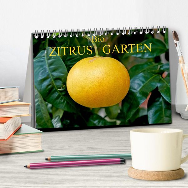Produktbild: Bio Zitrus Garten (Tischkalender 2026 DIN A5 quer), CALVENDO Monatskalender