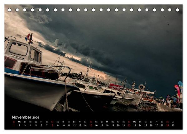 Produktbild: Rovinj Impressionen (Tischkalender 2026 DIN A5 quer), CALVENDO Monatskalender