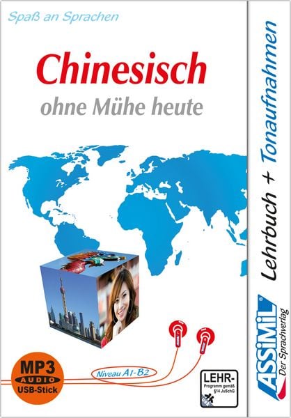 Produktbild: ASSiMiL Chinesisch ohne M&uuml;he heute &ndash; MP3-Sprachkurs - Niveau A1-B2