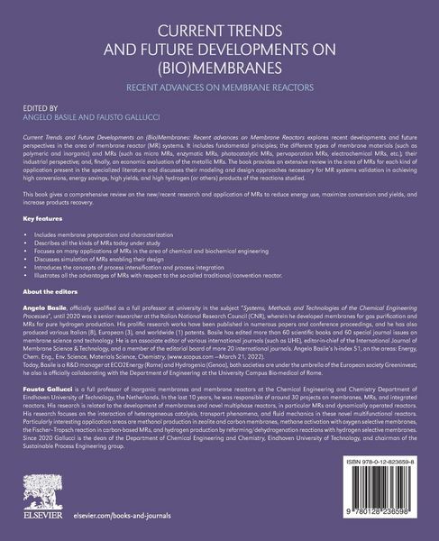 Produktbild: Current Trends and Future Developments on (Bio-) Membranes