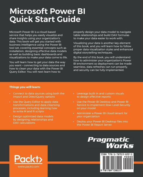 Produktbild: Microsoft Power BI Quick Start Guide