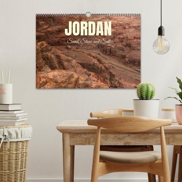 Produktbild: Jordan Sand, Stone and Salt (Wall Calendar 2026 DIN A3 landscape), CALVENDO 12 Month Wall Calendar