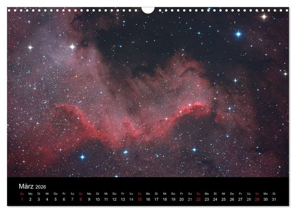 Produktbild: Die Galaxie im Garten (Wandkalender 2026 DIN A3 quer), CALVENDO Monatskalender