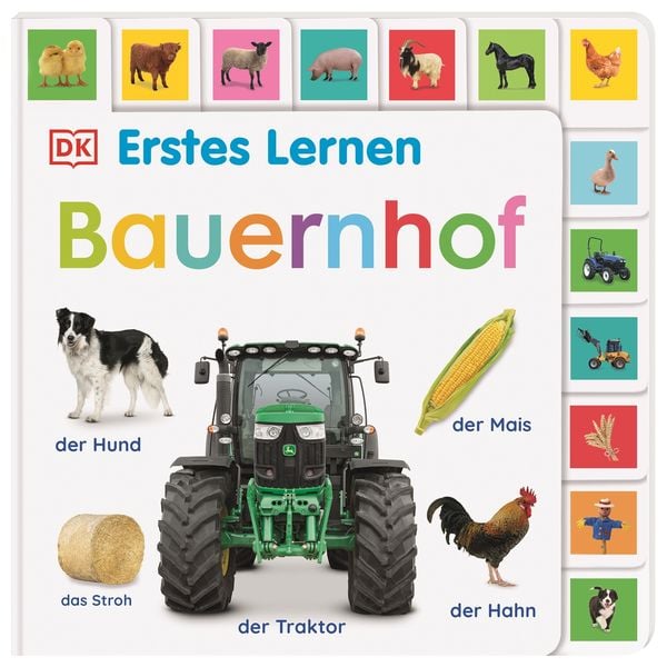 Erstes Lernen. Bauernhof, Gebundene Ausgabe von DK Erstes Lernen, DK Verlag Dorling Kindersley, 978-3-8310-4413-9