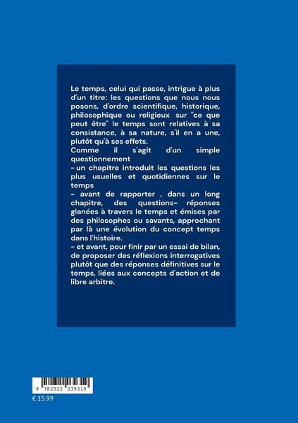 Produktbild: Le Temps en question...s?